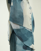 Relaxed Printed Half-Sleeve Shirt - Simor
