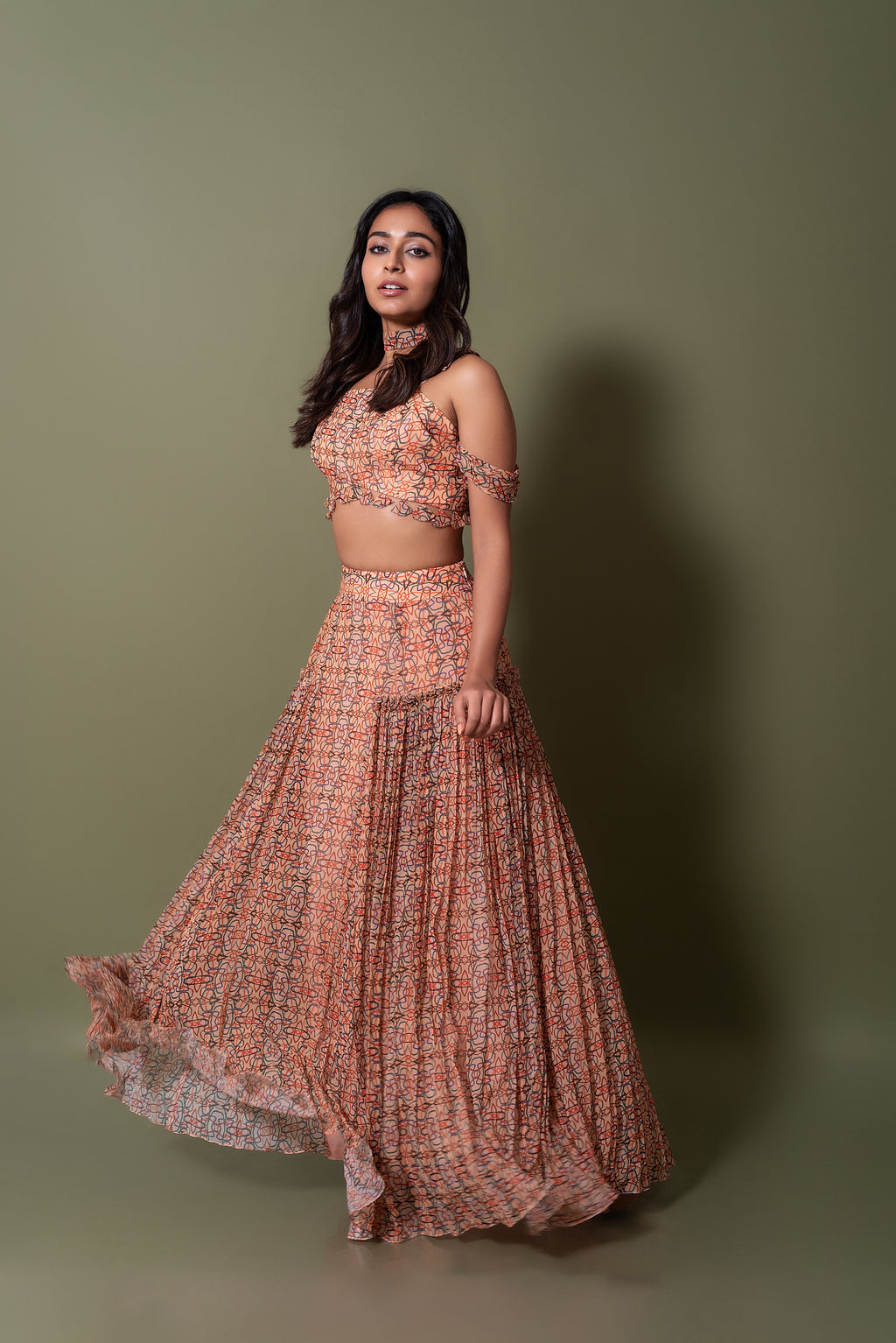 Boho Printed Coord Set