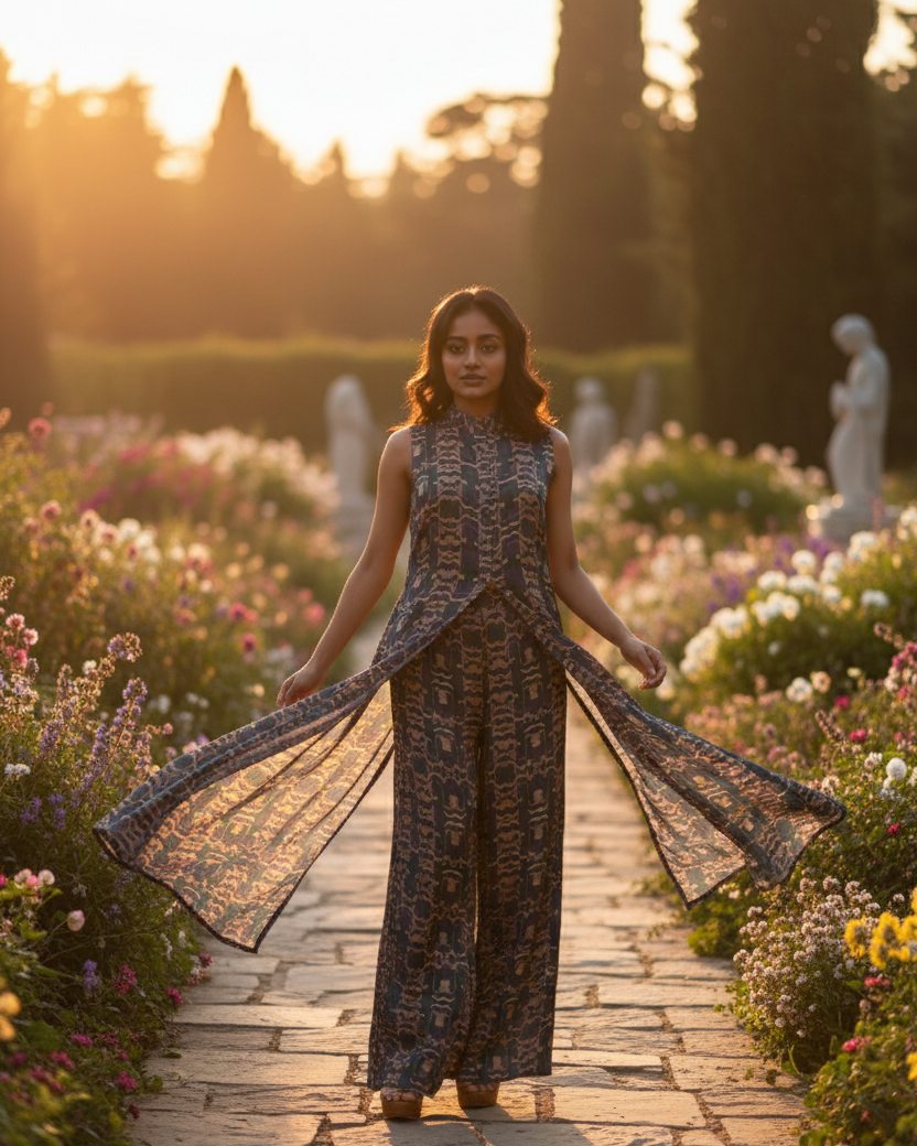 Front Slit Coord Set