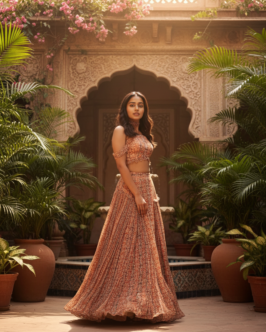 Boho Printed Coord Set