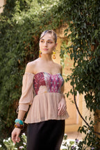 Bloom Peplum Top