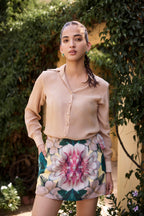 Effortless Bloom Skort Set