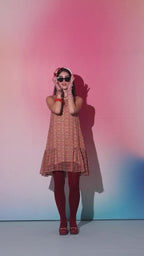 Sleeveless Flared Dress